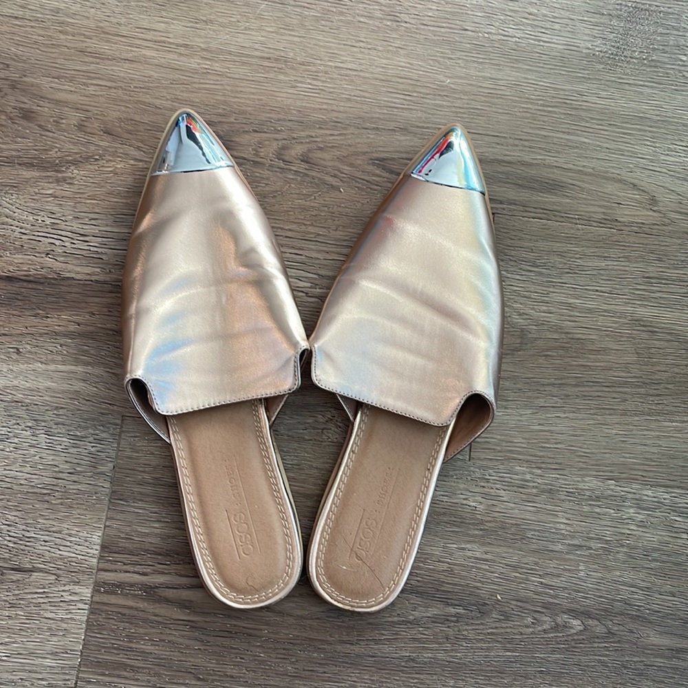 ASOS Metallic flats - Picture 2 of 6